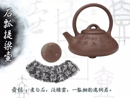 老紫砂壺曼生十八式圖解，曼生18式的具體樣式圖及名稱