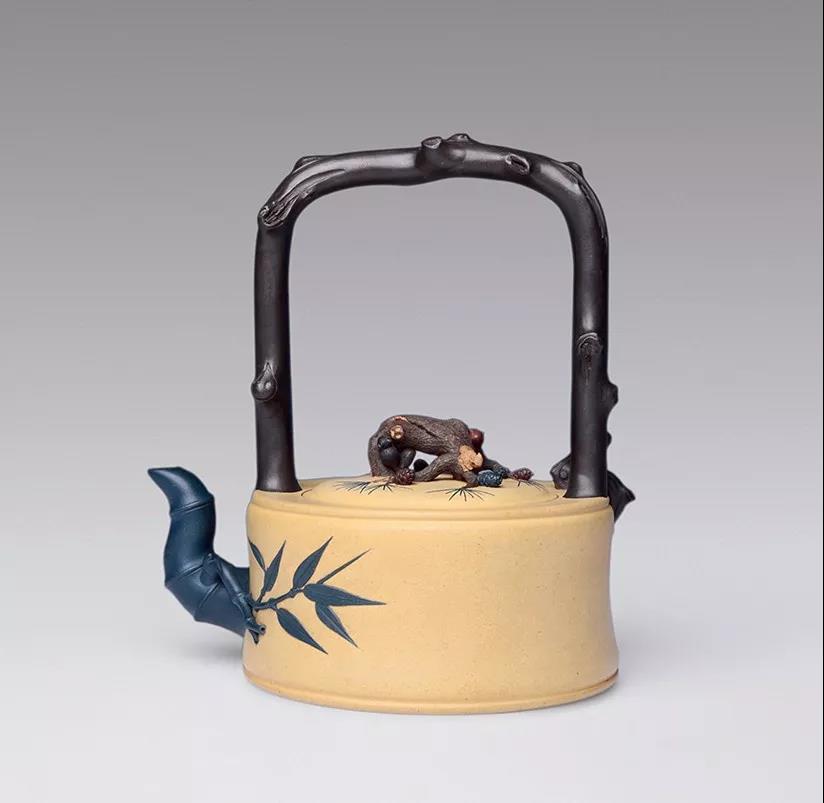 10種最美花器提梁壺，精美別致雕花紫砂壺!