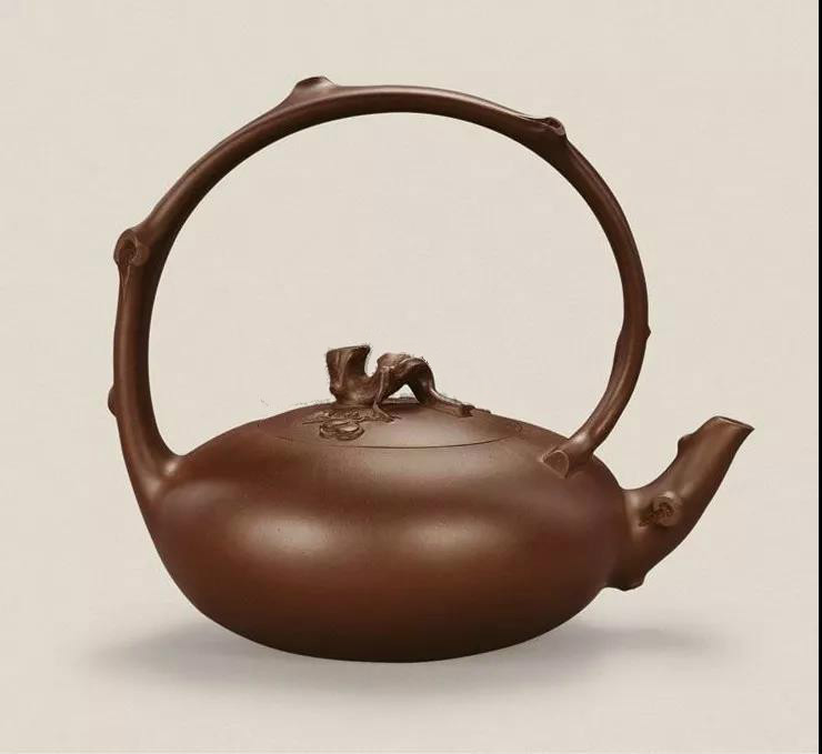 10種最美花器提梁壺，精美別致雕花紫砂壺!