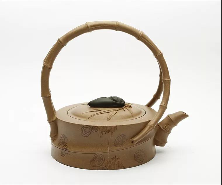 10種最美花器提梁壺，精美別致雕花紫砂壺!