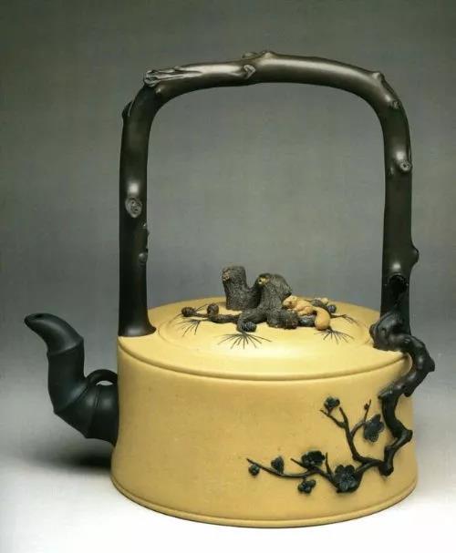 10種最美花器提梁壺，精美別致雕花紫砂壺!