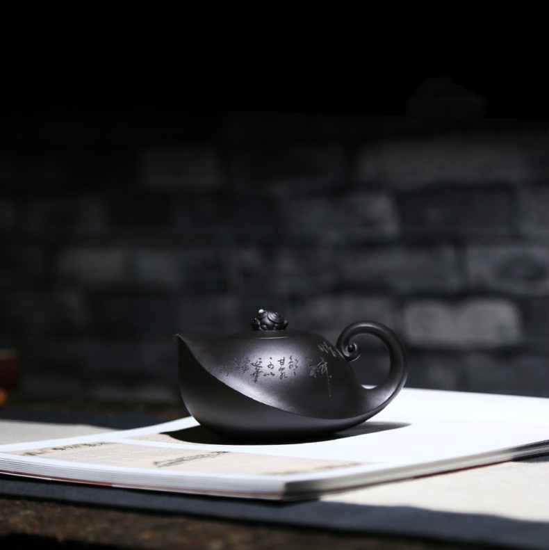 創(chuàng)意別致紫砂壺，個(gè)性手工美型外觀紫砂壺