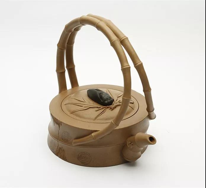 10種最美花器提梁壺，精美別致雕花紫砂壺!