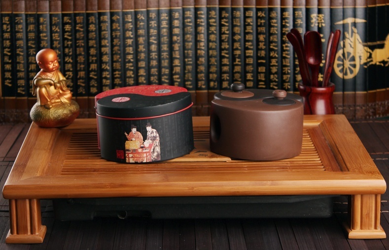 太極陰陽紫砂壺，創(chuàng)意格紫砂壺